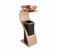 Colonne De Suie,poubelle Avec Cendrier,pédicule De Cigarette Vertical D'hôtel De Centre Commercial,avec Baril Intérieur Amovible For Le Patio Du Hall De L'hôtel(Color 1,Style 2)