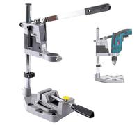 Colonne de support de Perceuse Réglable avec Mâchoires Plates, Support à Outils Robuste pour Perceuse - Diamètre de Serrage de 43 mm pour un Perçage Précis