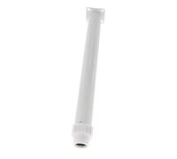 Colonne de Support pour Ventilateur Pied Réglable 41-61 CM | Métal Blanc, Tube Renforcé à Levage Fluide, Compatible Ventilateurs Pied Industriels