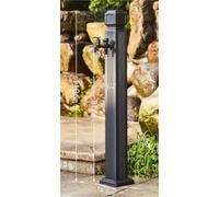 Colonne d'eau antigel verticale d'extérieur support de robinet en laiton autoportant for jardin et cour borne d'incendie résistante aux intempéries(110cm)