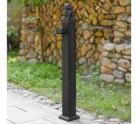 Colonne D'eau de Jardin Autoportante Avec Robinet, Colonne D'eau de Jardin Anti-Gel en Hiver, Colonne de Distribution D'eau Extérieure, Utilisée pour L'irrigation et L'arrosage du Jardin(L)