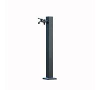 Colonne d'eau de jardin avec robinet 95 cm carré Solution d'irrigation et de lavage pour jardin Idéal pour la maison et l'aménagement paysager