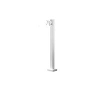 Colonne D'eau De Jardin, Colonne D'eau D'extérieur, Colonne D'eau En Acier Inoxydable pour L'irrigation Et Le Lavage(White,95cm)