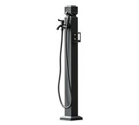Colonne d'eau de jardin en acier inoxydable avec robinet, robinet de tuyau antigel, source d'hydratation décorative extérieure pour jardin, ferme, irrigation et lavage(D,Height: 80cm/31.5in)