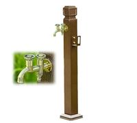 Colonne d'eau de jardin extérieur, distributeur d'eau vertical autoportant, poteau de robinet décoratif pour cour, pour irrigation et arrosage