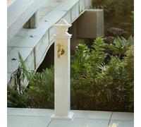 Colonne d'eau de jardin sur pied pour robinet de jardin, fontaine à eau pour l'arrosage et le lavage, 72 cm
