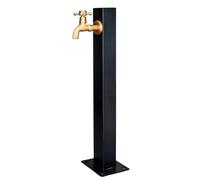 Colonne d'eau de jardin verticale en acier inoxydable 304, poteau de robinet antigel monté au sol, robinet d'eau durable pour irrigation de jardin, ferme et cour, arrosage de pelouse de patio