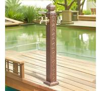 Colonne d'eau de jardin verticale, fontaine d'eau pour robinet extérieur, distributeur d'antigel pour l'irrigation et le lavage du jardin,