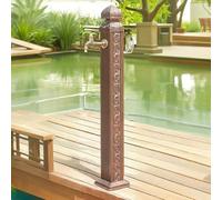 Colonne d'eau de jardin verticale, fontaine d'eau pour robinet extérieur, distributeur d'antigel pour l'irrigation et le lavage du jardin,