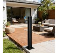 Colonne d'eau de jardin verticale, robinet de bouche d'incendie, distributeur d'eau robinet antigel extérieur jardin extérieur cour et ferme robinet de jardin autoportant(Style 4,Height: 80cm/31.5in)