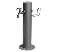 Colonne d'eau décorative de 86 cm pour Jardin Vertical extérieur - Rallonge de Robinet antigel avec Pistolet d'arrosage, élément décoratif et borne d'arrosage pour Jardin, terrasse et Cour.