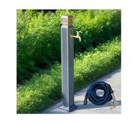 Colonne d'eau décorative en acier inoxydable pour une installation facile dans les cours de villa