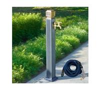 Colonne d'eau décorative en acier inoxydable pour une installation facile dans les cours de villa