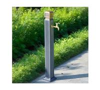 Colonne d'eau décorative en acier inoxydable pour une installation facile dans les cours de villa