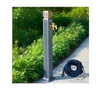 Colonne d'eau décorative en acier inoxydable pour une installation facile dans les cours de villa