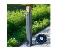 Colonne d'eau décorative en acier inoxydable pour une installation facile dans les cours de villa