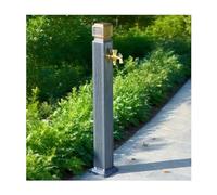 Colonne d'eau décorative en acier inoxydable pour une installation facile dans les cours de villa