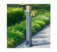 Colonne d'eau décorative en acier inoxydable pour une installation facile dans les cours de villa