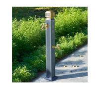 Colonne d'eau décorative en acier inoxydable pour une installation facile dans les cours de villa