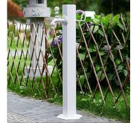 Colonne d'eau extérieure avec robinet, fontaine décorative, fontaine à boire, bouche d'incendie, colonne en acier inoxydable, robinet à fixation au sol(②)