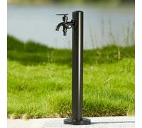 Colonne d'eau extérieure avec robinet, support de tuyau antigel pour l'irrigation et l'arrosage du jardin