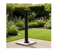Colonne d'eau extérieure en acier inoxydable pour pelouse, terrasse, fermes et stations de lavage - 60 cm essentiel pour le jardin