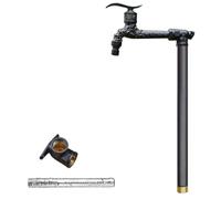 Colonne d'eau extérieure en laiton résistant au gel, pilier d'alimentation vertical pour robinet tout temps avec protection contre le soleil et le vent pour jardins