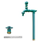 Colonne d'eau extérieure en Laiton, Robinet Vertical de 40 cm pour l'arrosage et Le Lavage du Jardin, Conception antigel, Solution d'arrosage Durable et écologique.