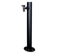 Colonne d'eau Jardin avec Robinet, Poteau de Robinet Antigel pour Robinet d'eau monté au Sol, Bouche d'incendie de Fontaine d'eau Acier Inoxydable Le Lavage et l'arrosage(Style 4,Height: 95cm/37.4in)