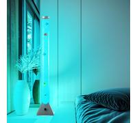 Colonne D'Eau Lampadaire Wassersprudelsäule Poissons Changement RGB LED H 90 CM