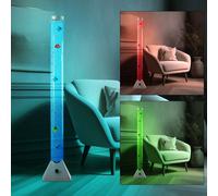 Colonne D'Eau Lampadaire Wassersprudelsäule Poissons RGB LED Changement