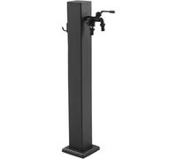Colonne D'eau Noire De Jardin, Colonne D'eau Robinet Extérieur En Acier Inoxydable, Robinet Résistant Au Gel, Point De Puisage, Robinet D'écoulement, Point De Prélèvement D'eau,B,80CM