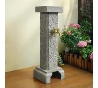 Colonne d'eau pour robinet antigel extérieur avec lumière solaire - Solution d'arrosage de jardin toute l'année