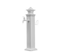 Colonne d'eau verticale autoportante en alliage d'aluminium avec robinet, bouche anti-gel extérieure pour cour