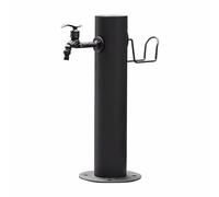 Colonne d'eau Verticale autoportante pour Jardin extérieur, Support de Tuyau d'arrosage avec Robinet en cuivre, Fontaine décorative de Jardin à Poser au Sol pour terrasse