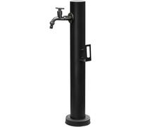 Colonne d'eau verticale de jardin en acier inoxydable 304 borne d'arrosage extérieure autoportante et durable for l'irrigation(Type C,Height 60cm)
