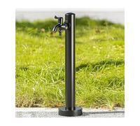 Colonne d'eau verticale d'extérieur, fontaine de jardin en acier inoxydable de 60 cm, idéale pour les pelouses, les patios et les cours arrière, et élément décoratif élégant (23,6 pouces)