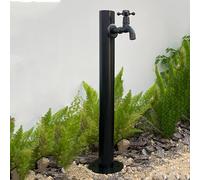 Colonne d'eau verticale for jardin en acier inoxydable 304 Borne d'incendie antigel extérieure autoportante for l'irrigation et l'arrosage(Round Tube 5)