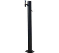 Colonne d'eau verticale for jardin en acier inoxydable 304 - Support de tuyau autoportant avec robinet en cuivre Cour(Style 8)