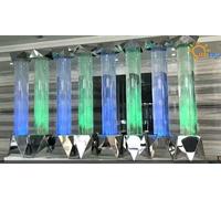 Colonne d'eau xxl 50x300cm big Mur d'eau Colonnes Mur de séparation Led éclairé