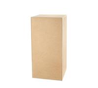 Colonne Décorative En MDF, Colonne Pour Fleurs Pour Salon, Support À Décorations, Socle Décoratif, Support De Plante, Socle Stable, Design Moderne, 80x40x40 Cm