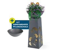 Colonne décorative support décoratif colonne Hoberg jardin socle bac à plante...