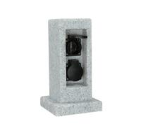 Colonne D'Énergie Extérieure 2 Prises IP44 Pour Jardin Terrasse