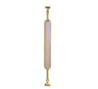 Colonne d'escalier réglable en aluminium et verre - Poteau il intérieur pour plus de sécurité et de style Hauteur personnalisable pour un ajustement parfait