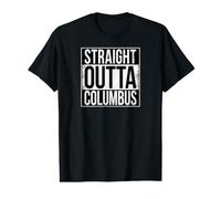 Colonne Droit Outta T-Shirt Graphique avec Valeur