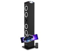 Colonne HIFI Tour de son multimédia Lecteur CD DS120CD Bluetooth USB/SD/Radio FM - Puissance de 60 Watts, Lumière LED OVNI