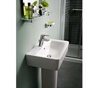 Ideal Standard Connect Colonne pour lavabo, 720 mm, E7112MA, Couleur: Blanc avec Idéal Plus