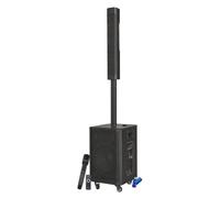 Colonne Karaoké professionnel karma band sl autonome 400W USB bluetooth micro sans fil télécommande + clé usb 32 gigas
