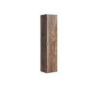 Colonne murale en bois Rosario Oak - Marron - H 160 x L 35 x P 33 cm.