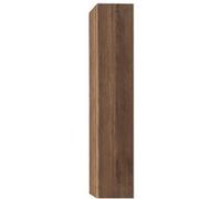 Colonne murale suspendue 1 porte aspect bois finition Mercure - ZEUS - ALTOBUY Marron